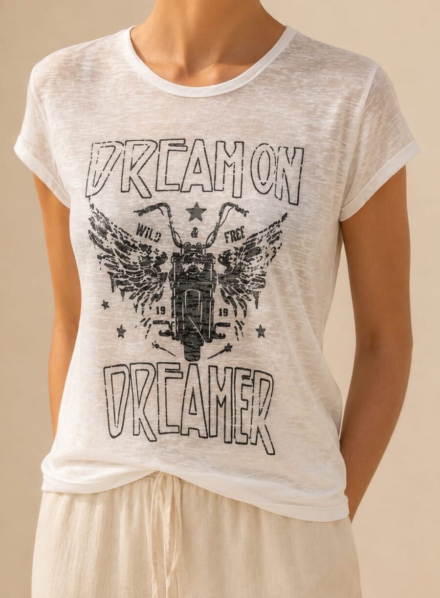 REMERA DREAM ON DREAMER