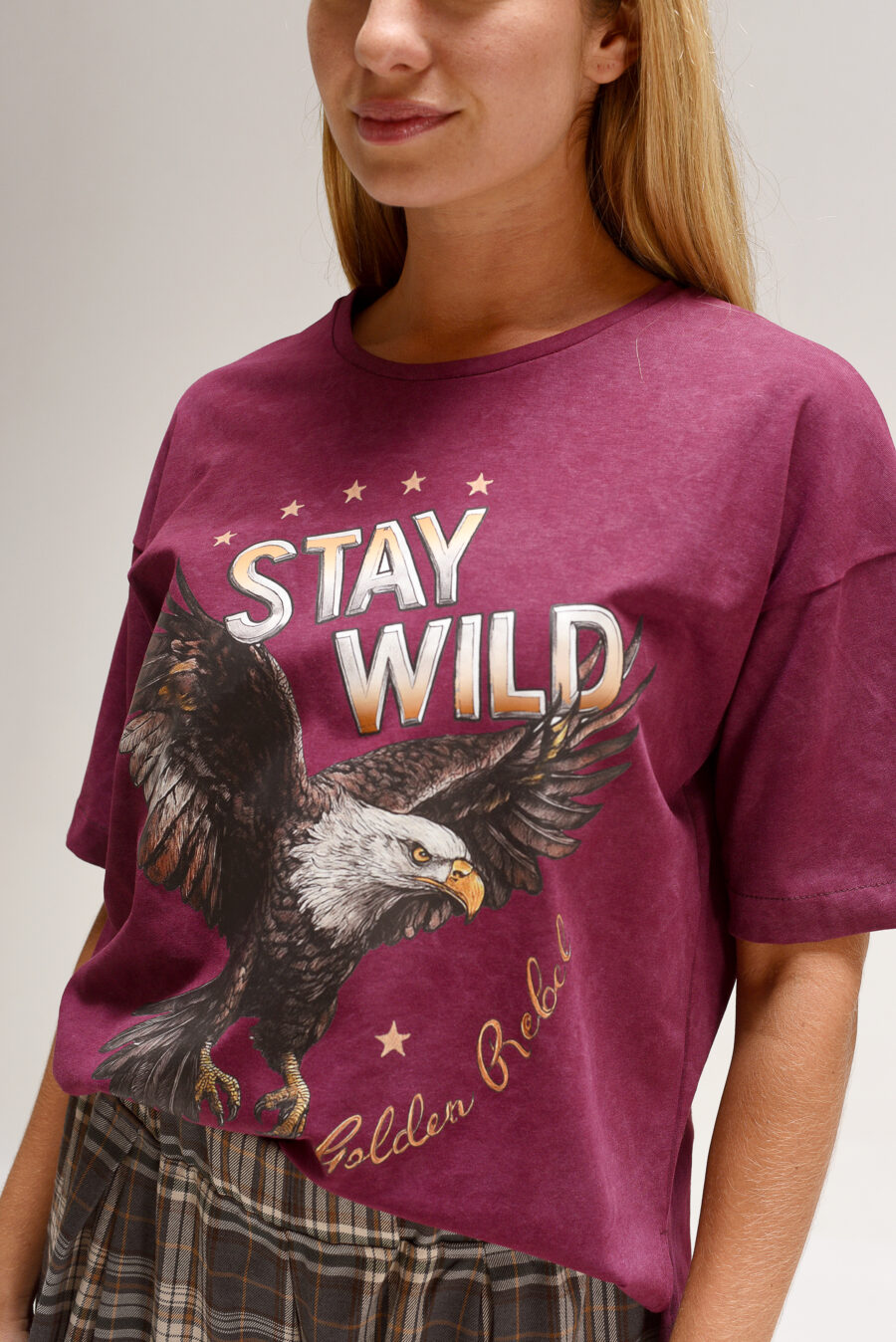 REMERA STAY WILD